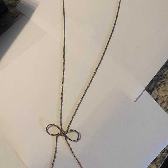 Long Bow Necklace - Picture 2 of 5